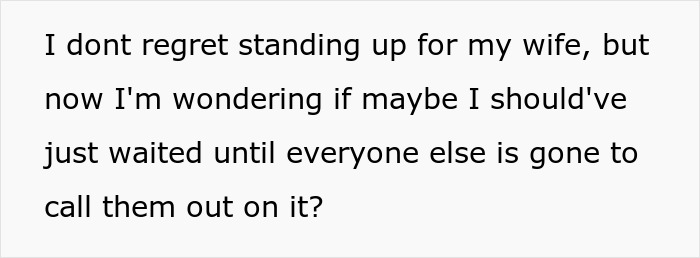 Text discussing support for Thai wife amid racist remarks by parents. Text discussing support for Thai wife amid racist remarks by parents.