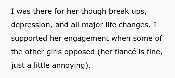Text discussing support through breakups and engagement challenges. Text discussing support through breakups and engagement challenges.