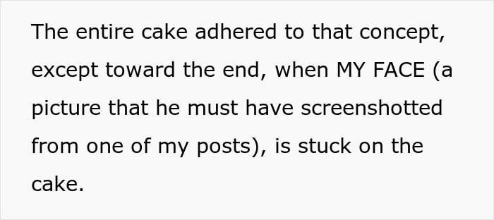 Coworker feels creeped out by a trend where her photo is placed on a cake. Coworker feels creeped out by a trend where her photo is placed on a cake.