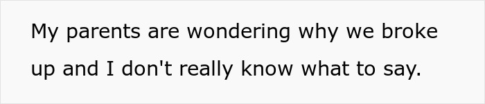 Text about breakup confusion after engagement ends over a ring swap. Text about breakup confusion after engagement ends over a ring swap.