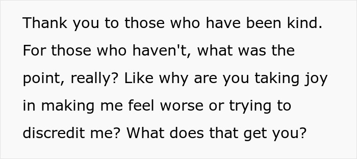 Text expressing gratitude for kindness and questioning those who discredit or harm. Text expressing gratitude for kindness and questioning those who discredit or harm.