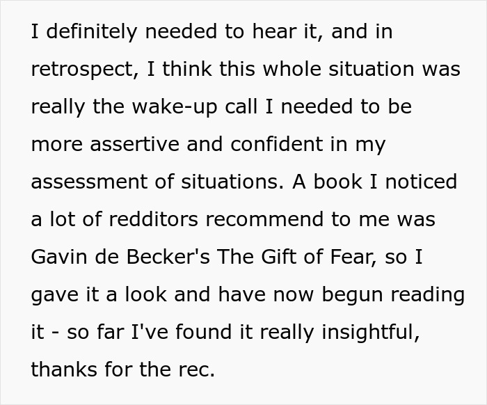 Text discussing realization and personal growth after incidents involving sister-in-law. Text discussing realization and personal growth after incidents involving sister-in-law.