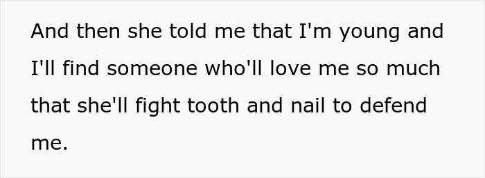 Text about love and finding someone who will fight to defend you, related to a story of a mean-girl bet in a relationship. Text about love and finding someone who will fight to defend you, related to a story of a mean-girl bet in a relationship.