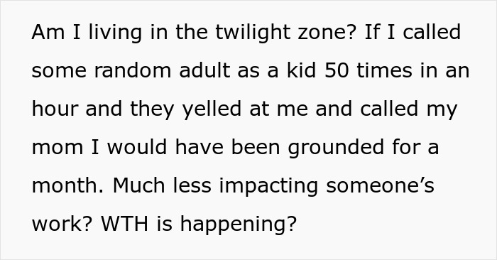 Text questioning discipline and impact on work with confusion, reflecting issues with a sister disciplining her nephew. Text questioning discipline and impact on work with confusion, reflecting issues with a sister disciplining her nephew.
