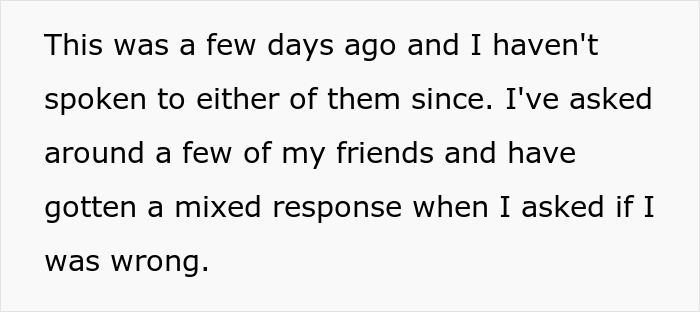 Text about a woman calling her partner’s baby hers, and asking friends if she was wrong. Mixed responses mentioned. Text about a woman calling her partner’s baby hers, and asking friends if she was wrong. Mixed responses mentioned.