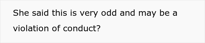 Text on a white background questioning if behavior is a conduct violation. Text on a white background questioning if behavior is a conduct violation.