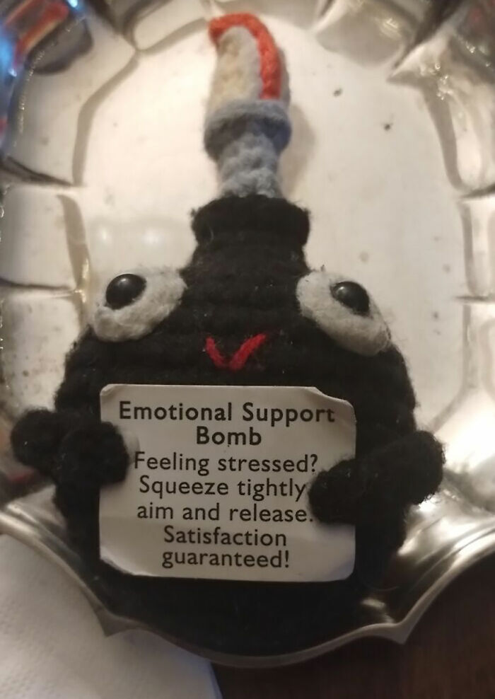 My "Emotional Support" F Bomb