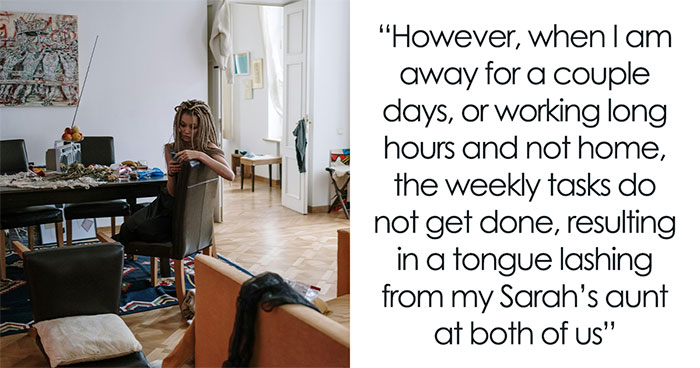 Woman Sick Of Always Cleaning Friend’s Mess So Her Aunt Lets Them Stay Rent-Free, Finally Snaps