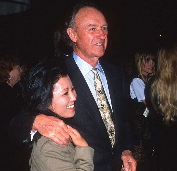 Couple smiling at an event, amid the Gene Hackman mystery rumors surrounding unexpected developments. Couple smiling at an event, amid the Gene Hackman mystery rumors surrounding unexpected developments.