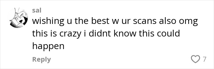 Supportive message for a Black woman with stage 4 cancer documenting melanin loss; user expresses surprise and well-wishes. Supportive message for a Black woman with stage 4 cancer documenting melanin loss; user expresses surprise and well-wishes.