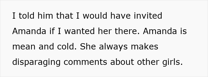 Text from a conversation discussing inviting a brother's female BFF instead of his long-term girlfriend to a wedding. Text from a conversation discussing inviting a brother's female BFF instead of his long-term girlfriend to a wedding.