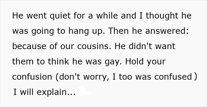 Text revealing a man's shocking reason for getting women pregnant, explaining his motive related to family perceptions. Text revealing a man's shocking reason for getting women pregnant, explaining his motive related to family perceptions.
