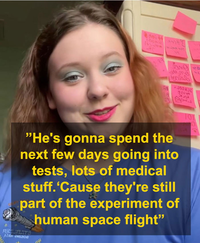 NASA astronaut’s daughter discusses his health and medical tests after return from space. NASA astronaut’s daughter discusses his health and medical tests after return from space.