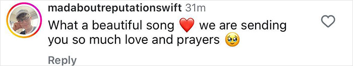 Fan comment reacting to Dolly Parton's new heartbreaking song release for husband Carl Dean. Fan comment reacting to Dolly Parton's new heartbreaking song release for husband Carl Dean.