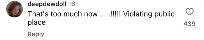 Comment expressing backlash over Kim Kardashian bikini doll in public space with 439 likes. Comment expressing backlash over Kim Kardashian bikini doll in public space with 439 likes.