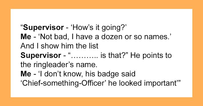Supervisor Enforces Stupid Rule, Goes Pale When It Affects The Boss: “Chief Executive Officer!?”