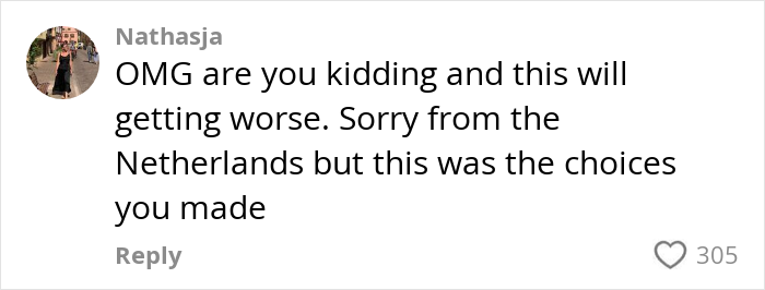 Comment expressing shock over high grocery prices in the US, sparking outrage. Comment expressing shock over high grocery prices in the US, sparking outrage.
