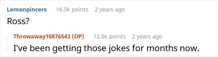 Reddit thread comment with user replies about jokes over time. Reddit thread comment with user replies about jokes over time.