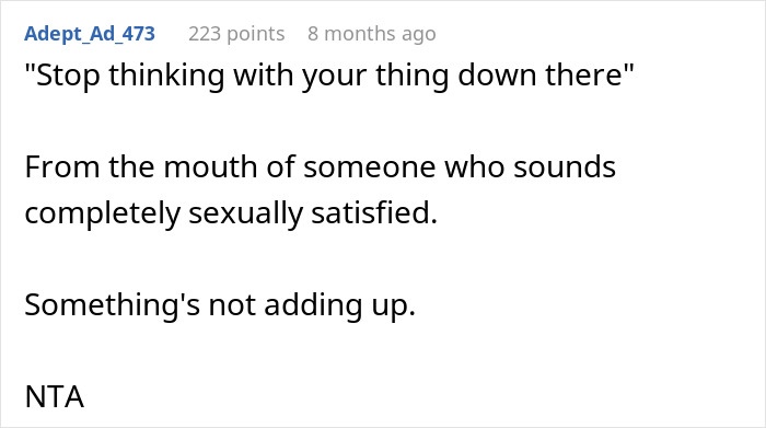 Text critique on relationship issues, referencing dead bedroom frustrations. Text critique on relationship issues, referencing dead bedroom frustrations.