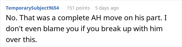 Comment on a fiancé's behavior at a woman's birthday dinner, discussing the nonexistent pregnancy announcement. Comment on a fiancé's behavior at a woman's birthday dinner, discussing the nonexistent pregnancy announcement.