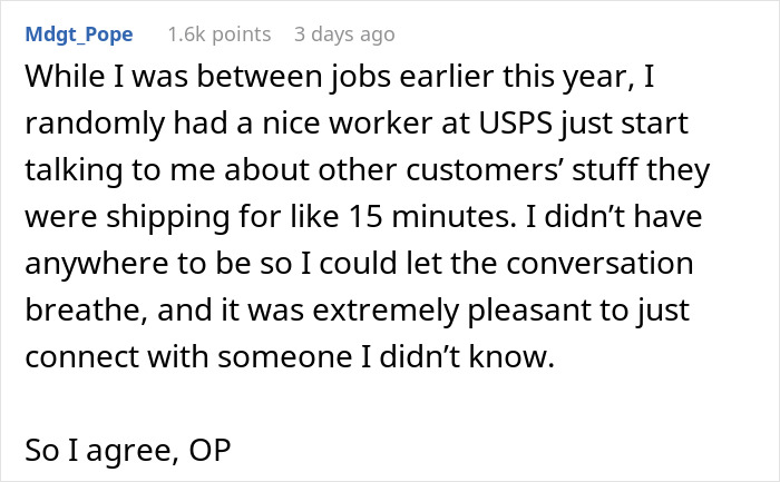 Comment discussing a proposed solution to the male loneliness epidemic through unexpected connections. Comment discussing a proposed solution to the male loneliness epidemic through unexpected connections.