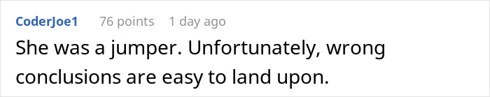 Comment on age and conclusions related to bookstore incident about children's section. Comment on age and conclusions related to bookstore incident about children's section.