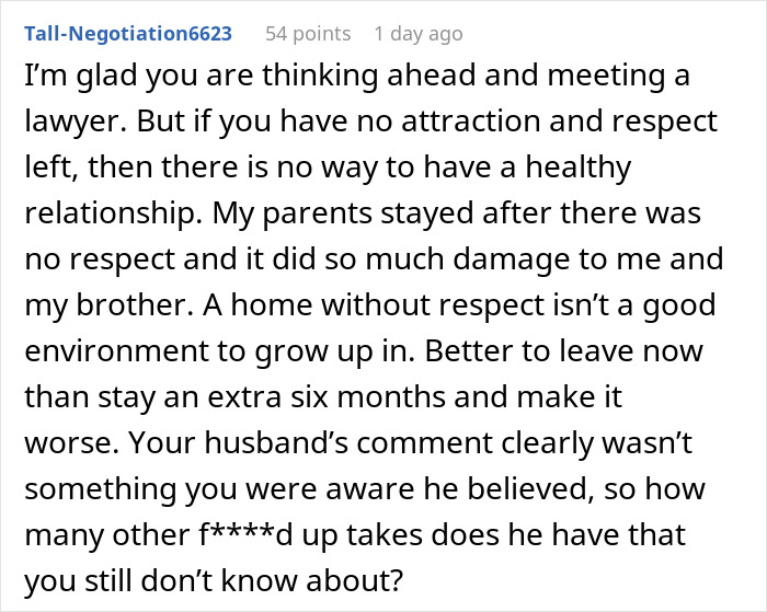 Text exchange about relationship issues and respect, discussing the impact on family dynamics. Text exchange about relationship issues and respect, discussing the impact on family dynamics.