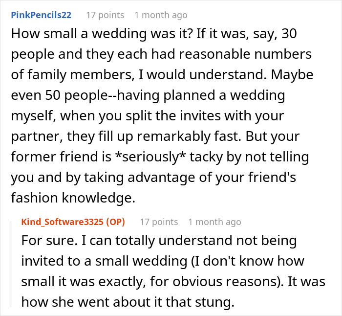 Friendship Falls Apart After Bride Doesn't Invite Close Friends To Wedding And Hides The Truth Friendship Falls Apart After Bride Doesn't Invite Close Friends To Wedding And Hides The Truth
