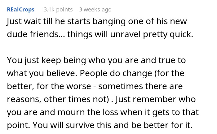 Comment on gay marriage from man's new church discussion. Comment on gay marriage from man's new church discussion.