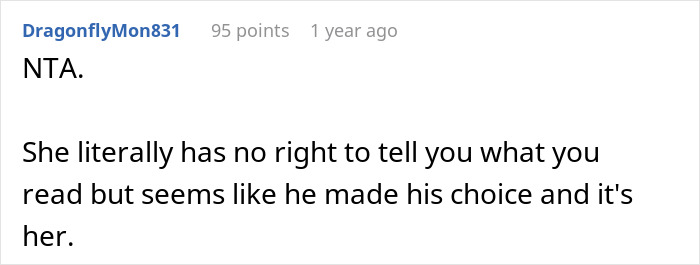 Stepmom Tries To Censor What 16YO Reads, He Decides Not To Visit His Dad Anymore Stepmom Tries To Censor What 16YO Reads, He Decides Not To Visit His Dad Anymore
