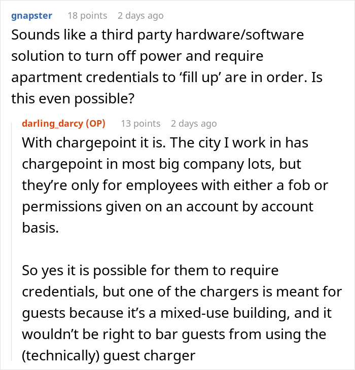 Reddit discussion about Tesla drivers and special treatment at charging stations. Reddit discussion about Tesla drivers and special treatment at charging stations.