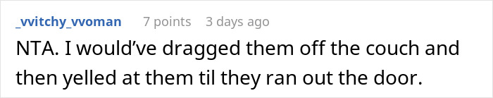 User comment defending person for kicking out friend over cat mistreatment, highlighting reaction as justified. User comment defending person for kicking out friend over cat mistreatment, highlighting reaction as justified.