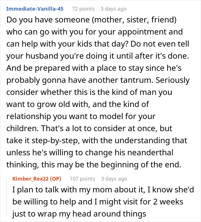 “I Forbid It”: Man Puts A Stop On Wife’s Reproductive Choices, She Consults Divorce Lawyer “I Forbid It”: Man Puts A Stop On Wife’s Reproductive Choices, She Consults Divorce Lawyer