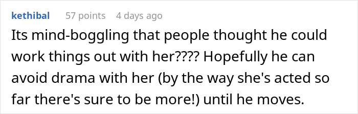 Comment discussing a love story that started as a mean-girl bet, expressing skepticism about working things out. Comment discussing a love story that started as a mean-girl bet, expressing skepticism about working things out.