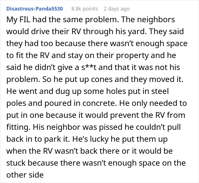 “This Is Not A Driveway”: Woman Prepares A Boulder-Sized Reality Check For Jerk Neighbors “This Is Not A Driveway”: Woman Prepares A Boulder-Sized Reality Check For Jerk Neighbors
