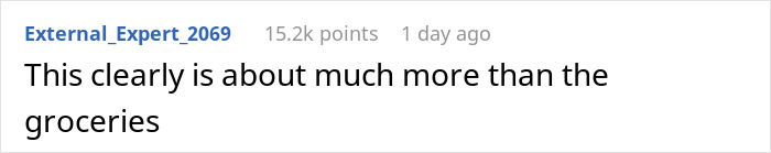 Comment on weaponized incompetence suggesting deeper issues beyond groceries. Comment on weaponized incompetence suggesting deeper issues beyond groceries.