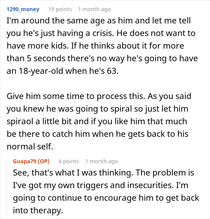 Discussion about a guy's crisis and relationship advice, focusing on his desire for kids. Discussion about a guy's crisis and relationship advice, focusing on his desire for kids.