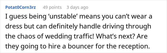 Brother Removes Sister From Wedding Party, Family Justifies It As Being "For Her Own Good" Brother Removes Sister From Wedding Party, Family Justifies It As Being "For Her Own Good"