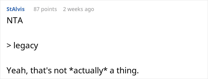Reddit comment discussing gay man's reaction to will and legacy issues. Reddit comment discussing gay man's reaction to will and legacy issues.