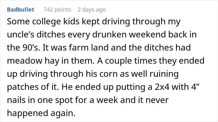 “This Is Not A Driveway”: Woman Prepares A Boulder-Sized Reality Check For Jerk Neighbors “This Is Not A Driveway”: Woman Prepares A Boulder-Sized Reality Check For Jerk Neighbors