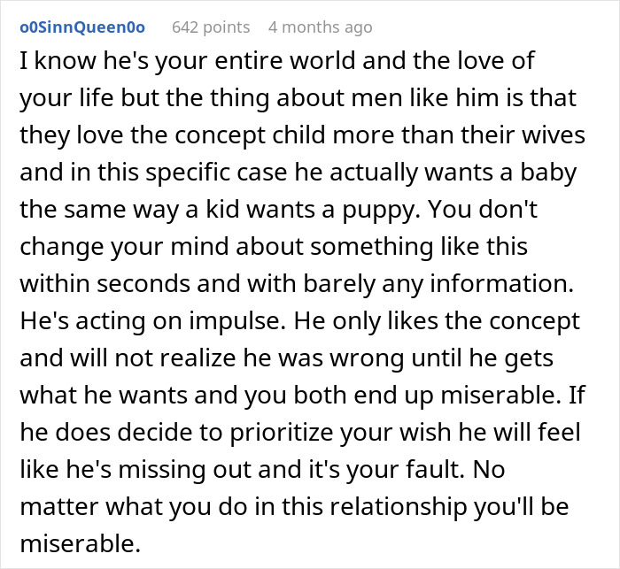 Wife Won’t Give Birth Just To Become A Single Mom When Clueless Husband Realizes It’s Hard Work Wife Won’t Give Birth Just To Become A Single Mom When Clueless Husband Realizes It’s Hard Work