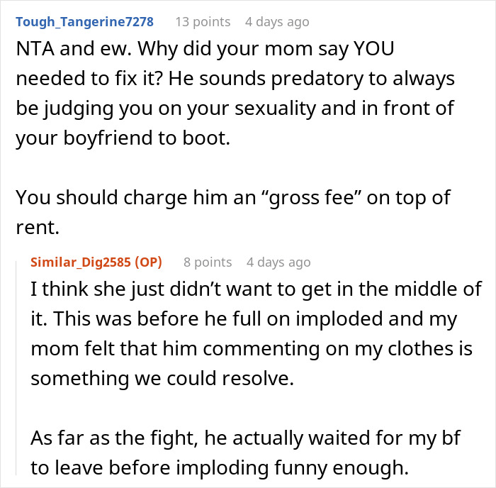 Discussion about a stepdad trying to control a 27-year-old woman, addressing comments on her sexuality and independence. Discussion about a stepdad trying to control a 27-year-old woman, addressing comments on her sexuality and independence.
