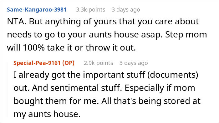 Discussion on recovering late mom’s belongings from trash after theft accusation. Discussion on recovering late mom’s belongings from trash after theft accusation.