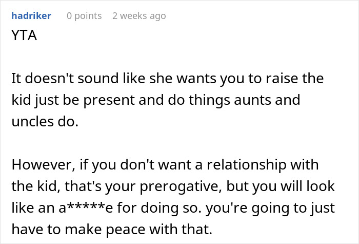 Comment on brother taking a parental role with sister's son. Comment on brother taking a parental role with sister's son.