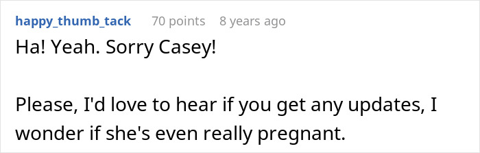 Reddit comment questioning pregnancy news related to infertile man in open relationship. Reddit comment questioning pregnancy news related to infertile man in open relationship.