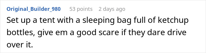 “This Is Not A Driveway”: Woman Prepares A Boulder-Sized Reality Check For Jerk Neighbors “This Is Not A Driveway”: Woman Prepares A Boulder-Sized Reality Check For Jerk Neighbors
