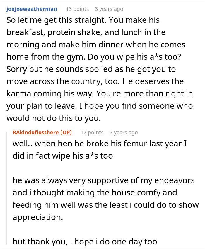 Woman discovers infidelity and plans a silent exit, as shown in a discussion thread about supporting partners. Woman discovers infidelity and plans a silent exit, as shown in a discussion thread about supporting partners.