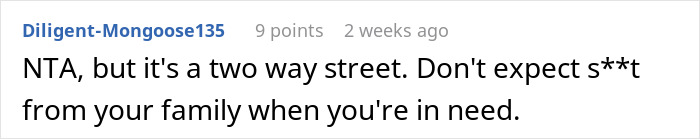 Reddit comment discussing family and parental roles with a critical perspective. Reddit comment discussing family and parental roles with a critical perspective.
