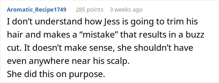 Bio Mom’s GF Shaves Her Kid's Head Bald Without Asking, Stepmom Calls Her Out, Leads To Breakup Bio Mom’s GF Shaves Her Kid's Head Bald Without Asking, Stepmom Calls Her Out, Leads To Breakup