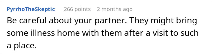 Comment about visiting a friend's home, mentioning risk of illness from sticky floors and lack of cleanliness. Comment about visiting a friend's home, mentioning risk of illness from sticky floors and lack of cleanliness.